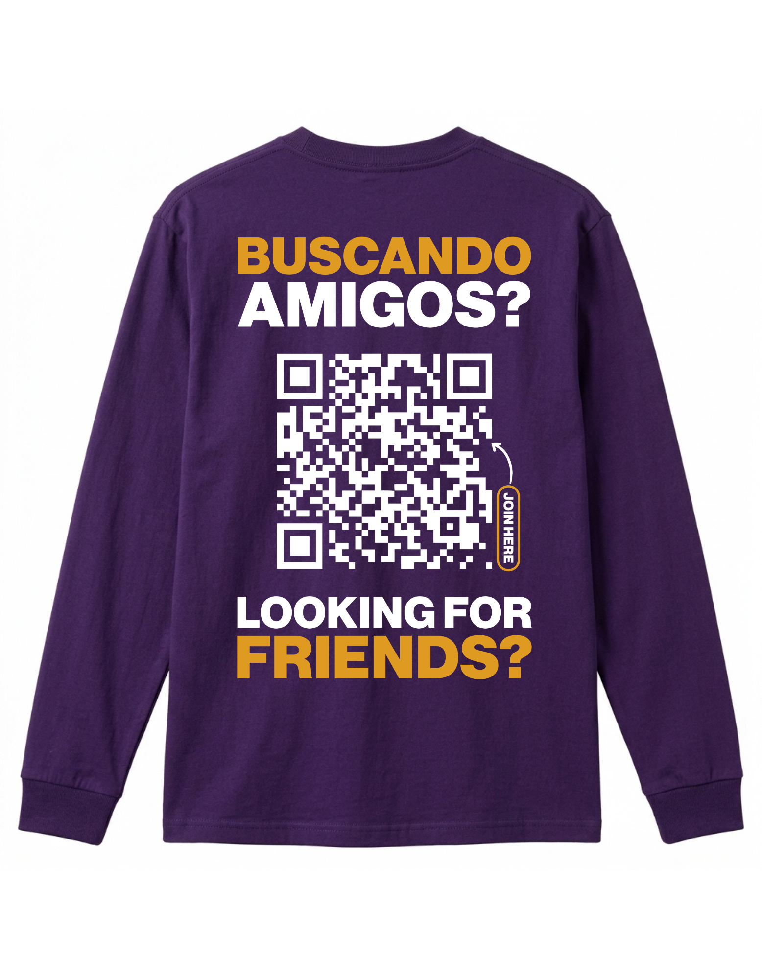 Classic QR Long Sleeve Shirt Women - HeyInterests