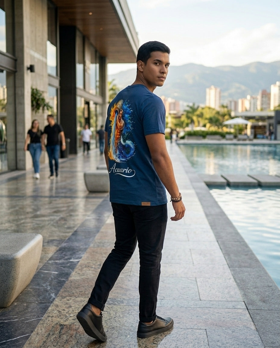 Aquarius T-Shirt Men – HeyInterests