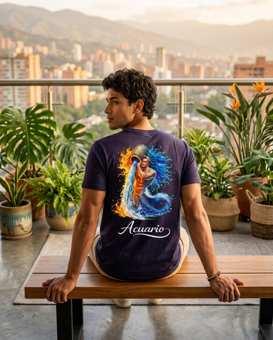 Aquarius T-Shirt Men – HeyInterests