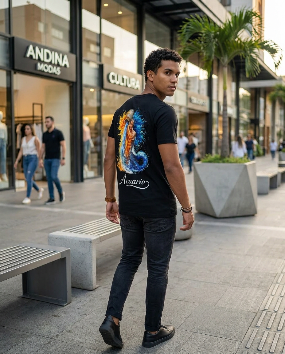 Aquarius T-Shirt Men – HeyInterests