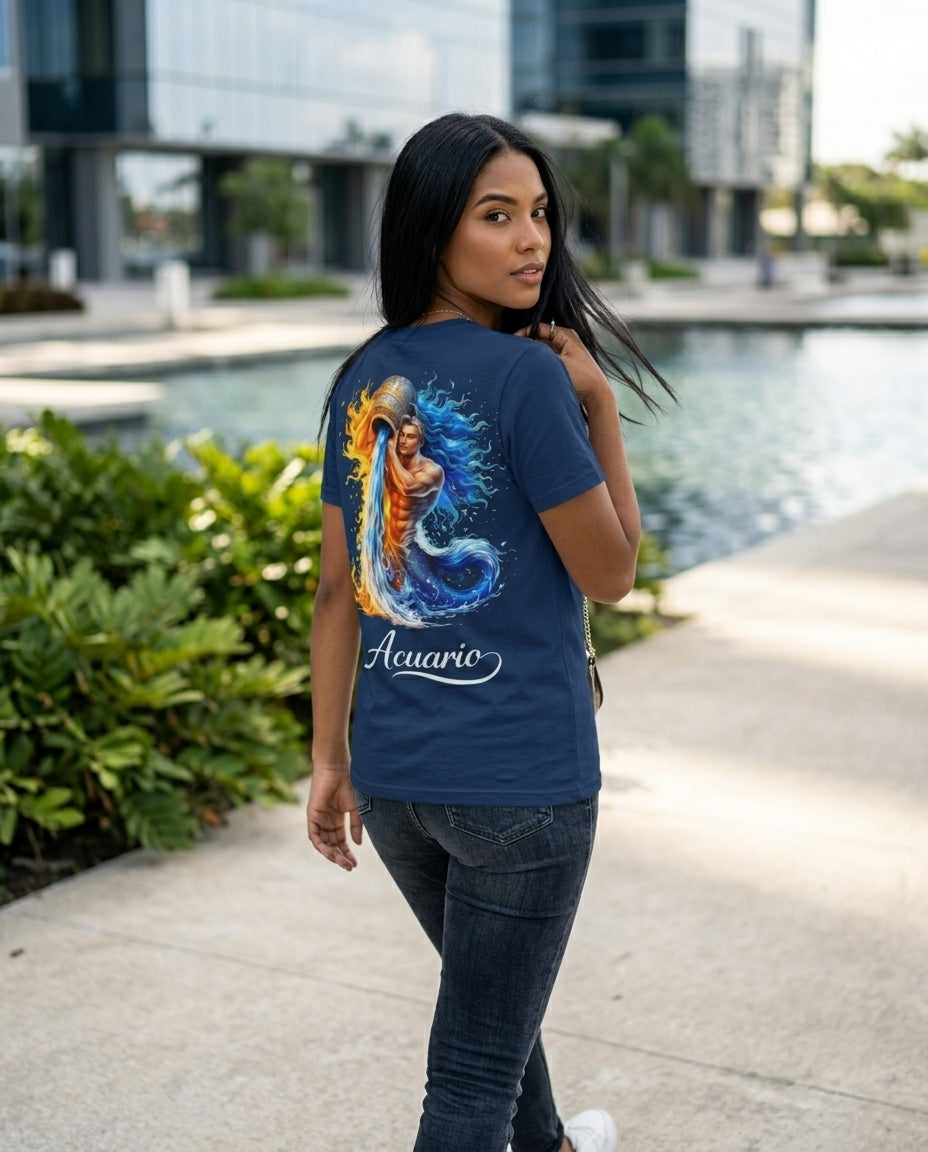 Camiseta de Acuario para mujer – HeyInterests