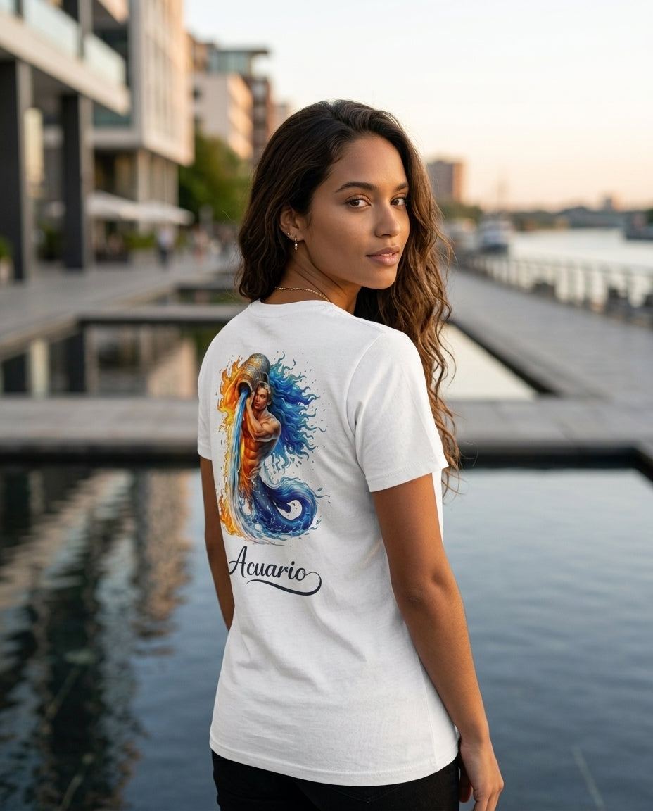 Camiseta de Acuario para mujer – HeyInterests