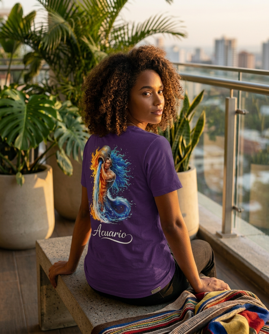 Camiseta de Acuario para mujer – HeyInterests