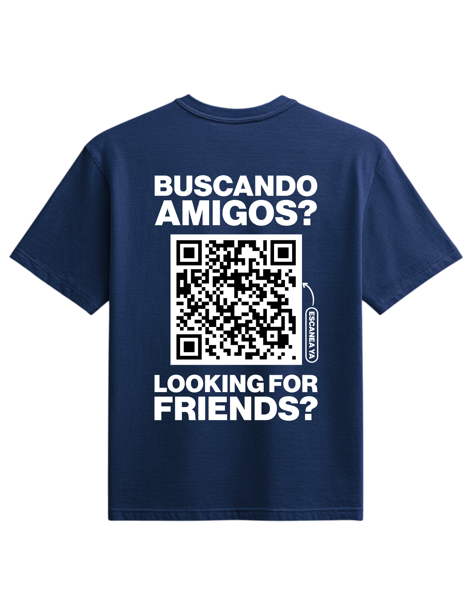 Camiseta QR Clásica Hombre - HeyInterests