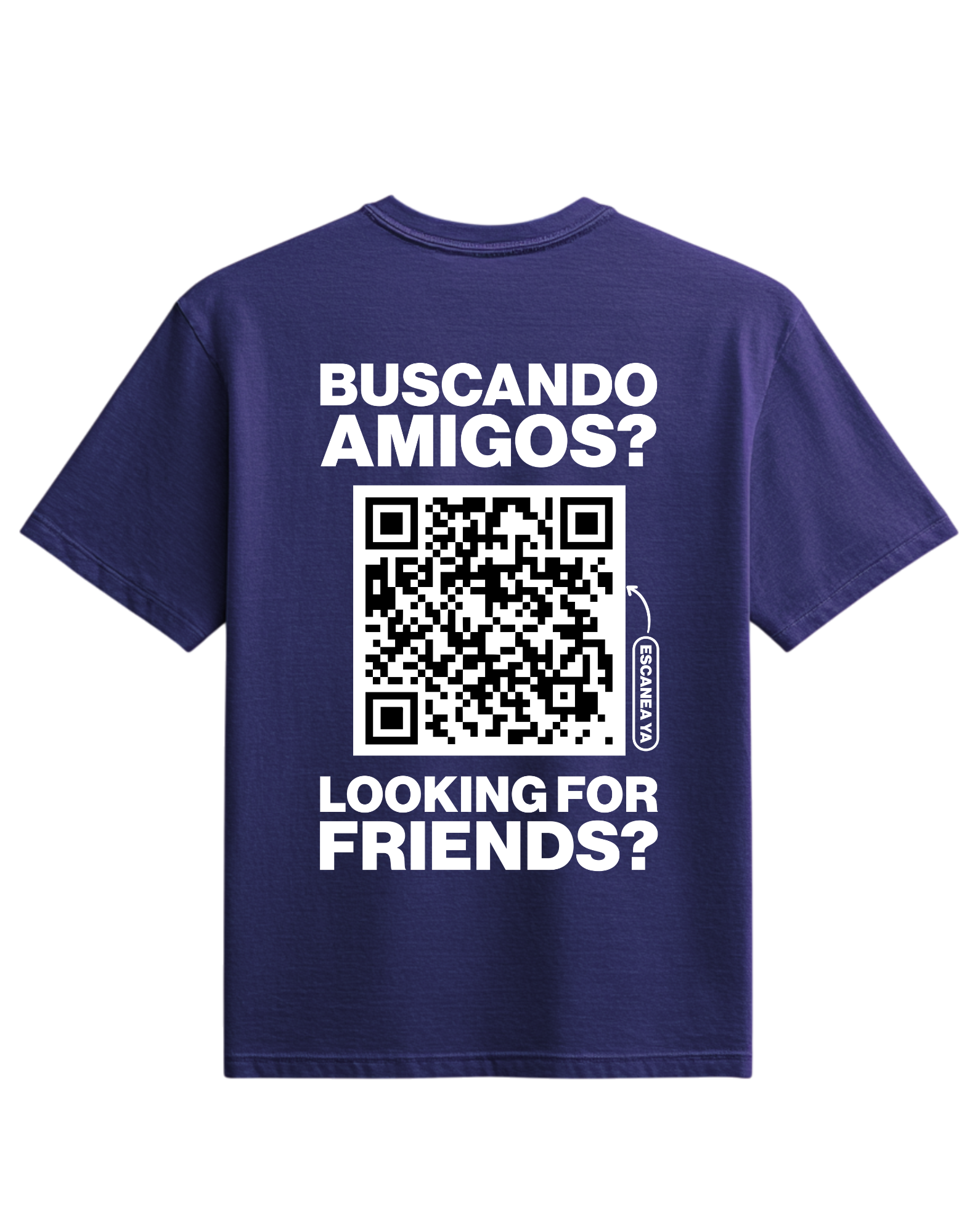 Camiseta QR Clásica Mujer - HeyInterests