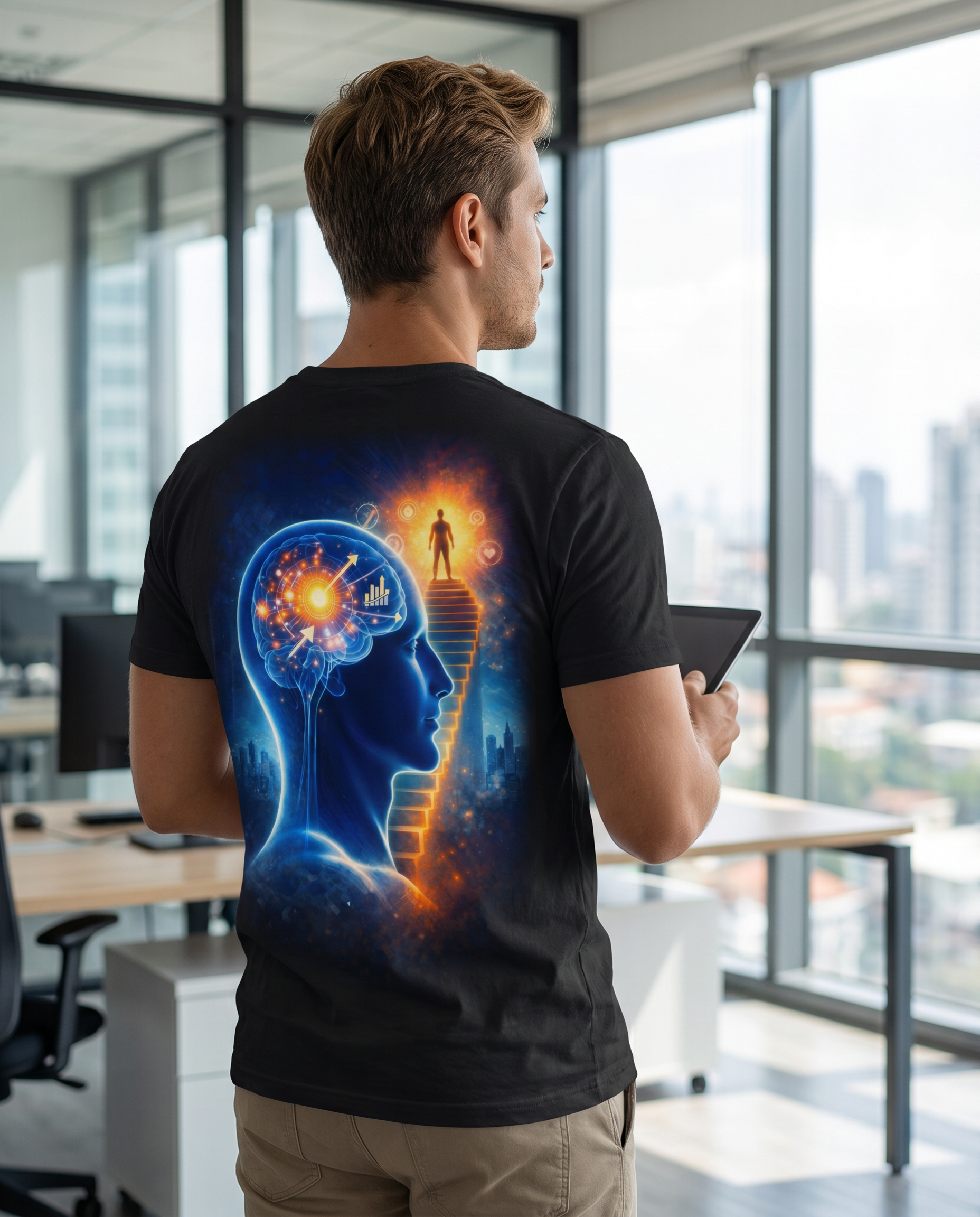 Camiseta de Crecimiento Personal para Hombre – HeyInterests