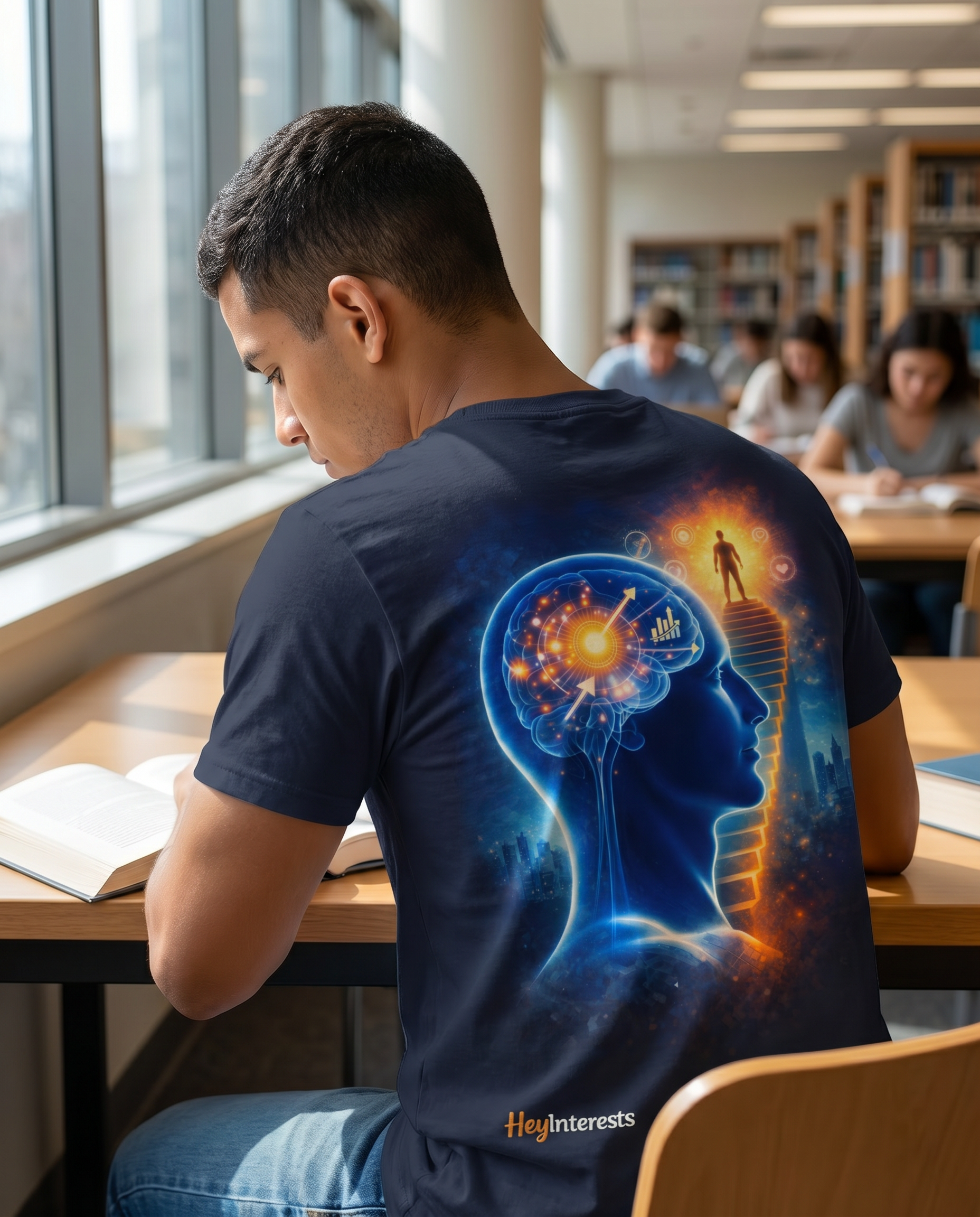 Camiseta de Crecimiento Personal para Hombre – HeyInterests