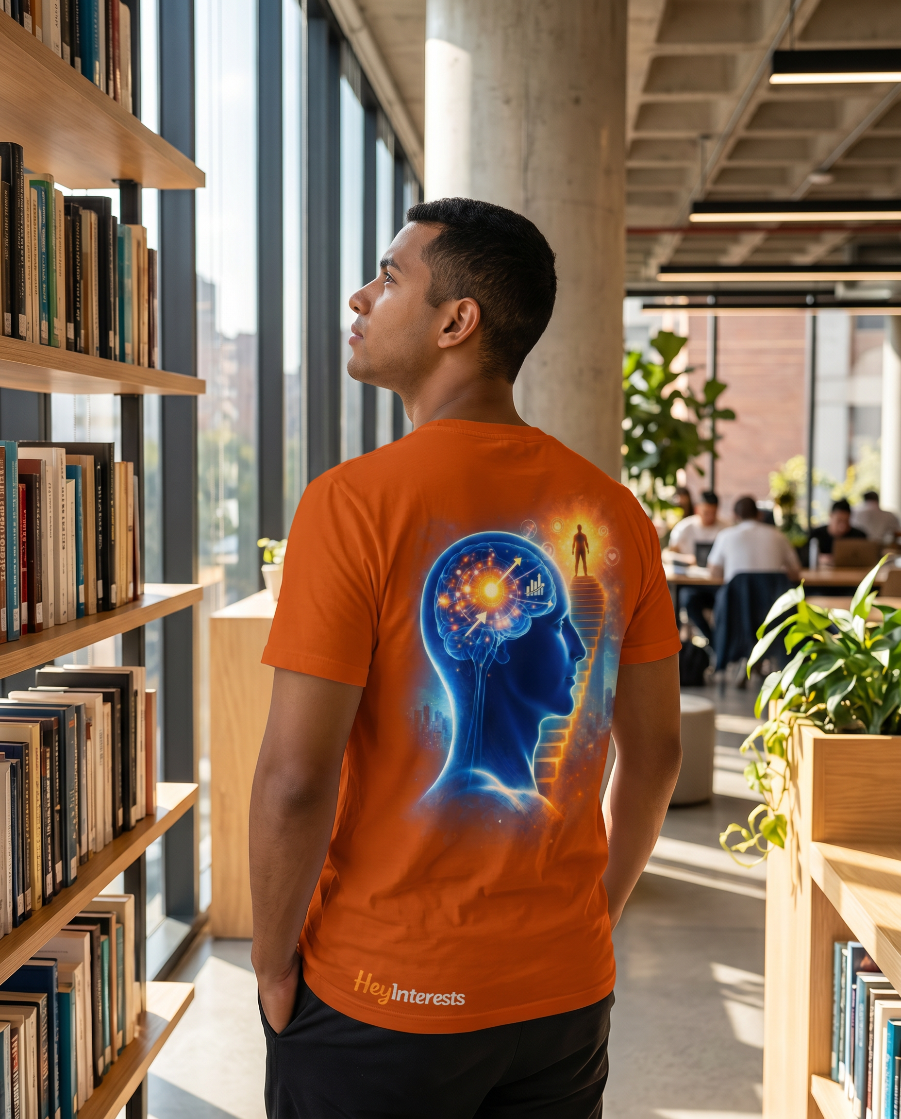 Camiseta de Crecimiento Personal para Hombre – HeyInterests