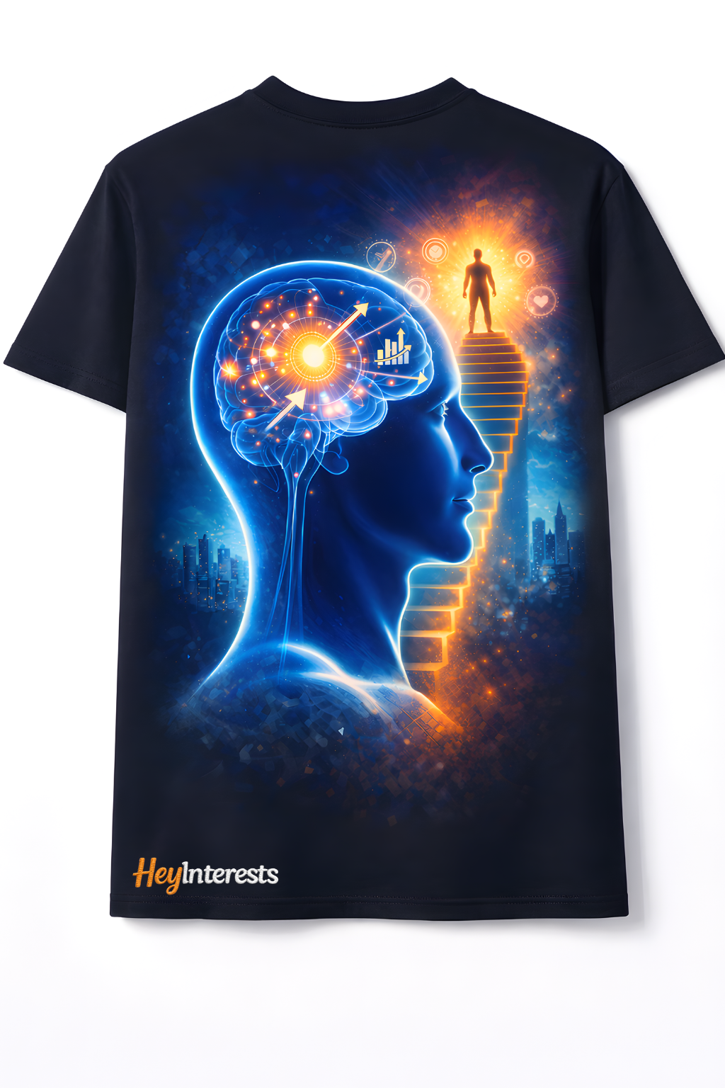 Camiseta de Crecimiento Personal para Hombre – HeyInterests