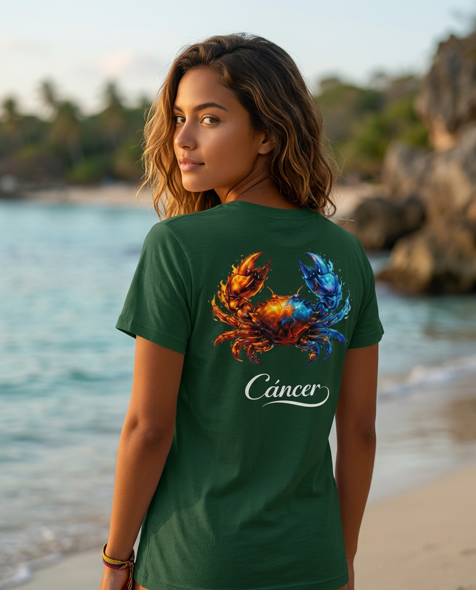 Camiseta Cáncer Mujer – HeyInterests