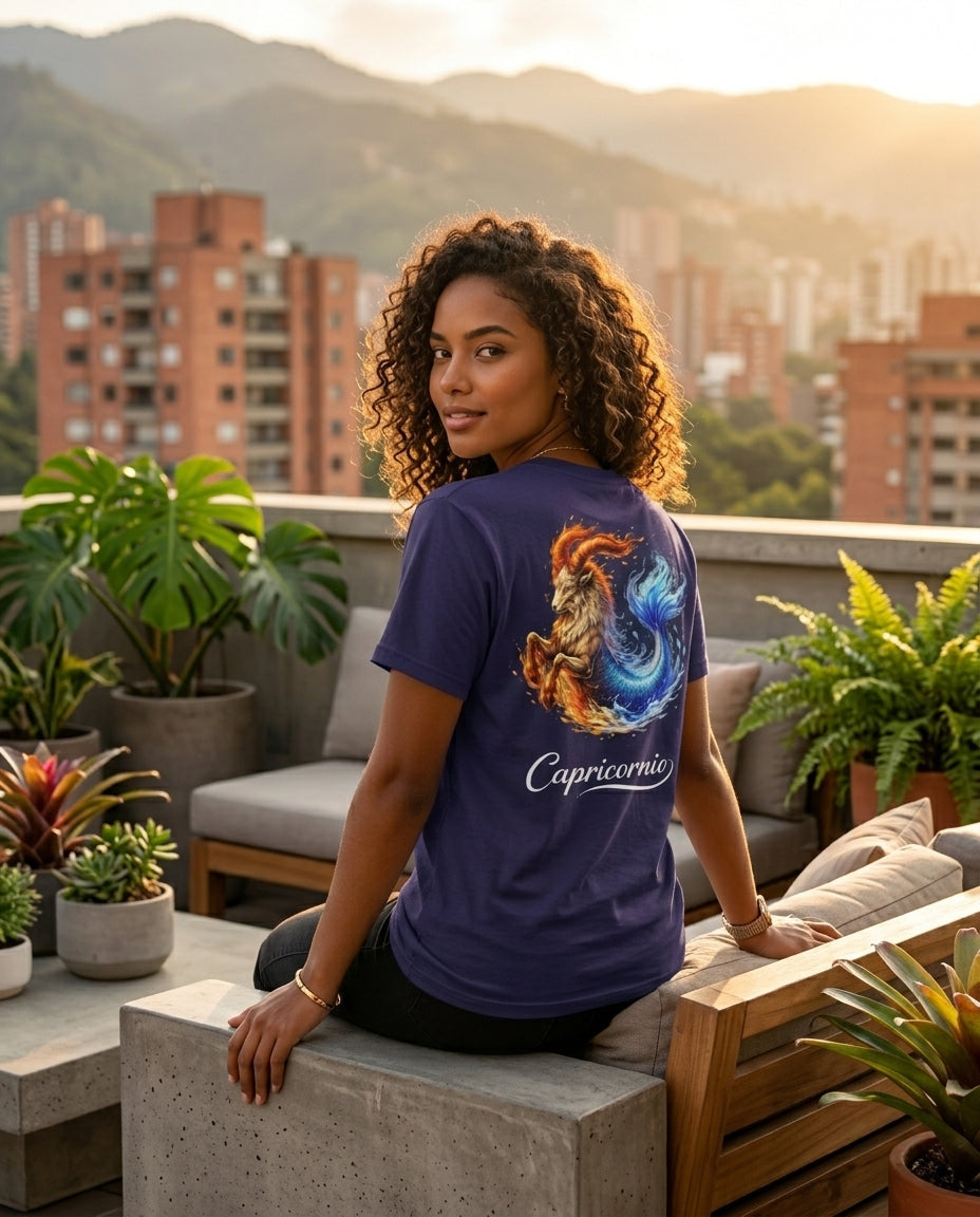 Camiseta Capricornio Mujer – HeyInterests
