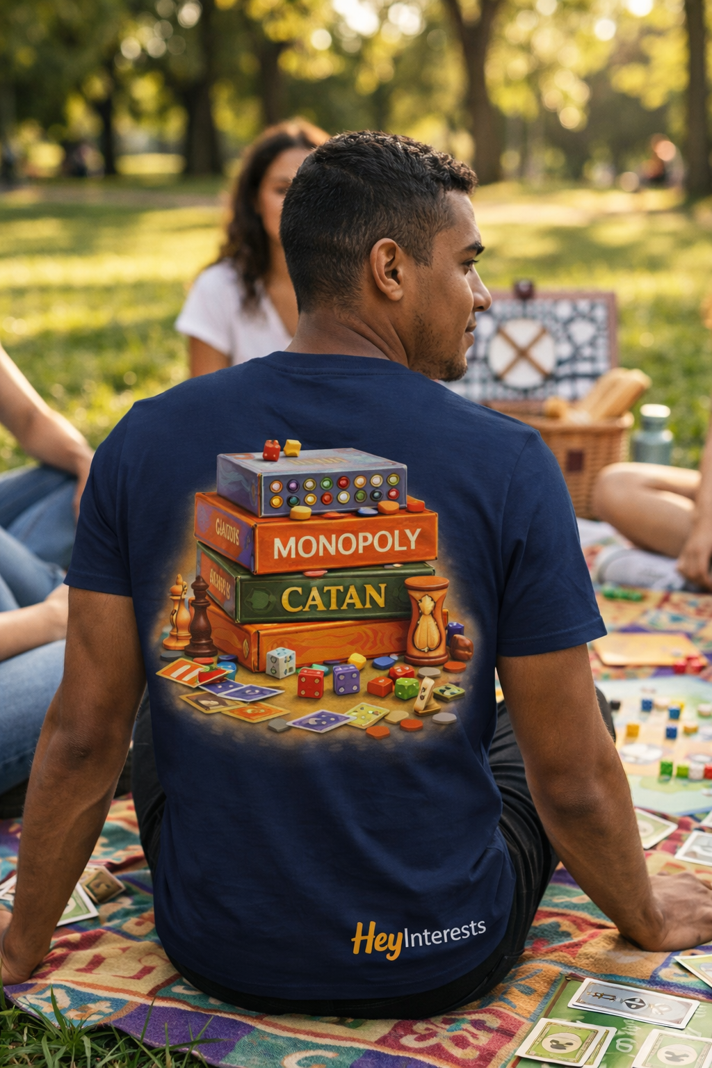 Board Games T-Shirt Men – HeyInterests