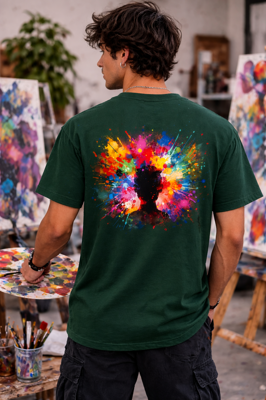 Camiseta artística para hombre – HeyInterests