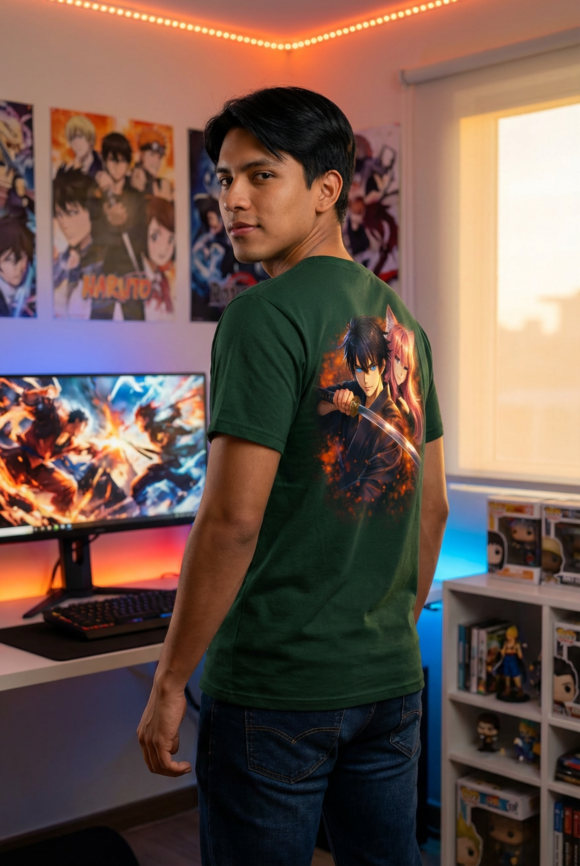 Camiseta de anime para hombre – HeyInterests