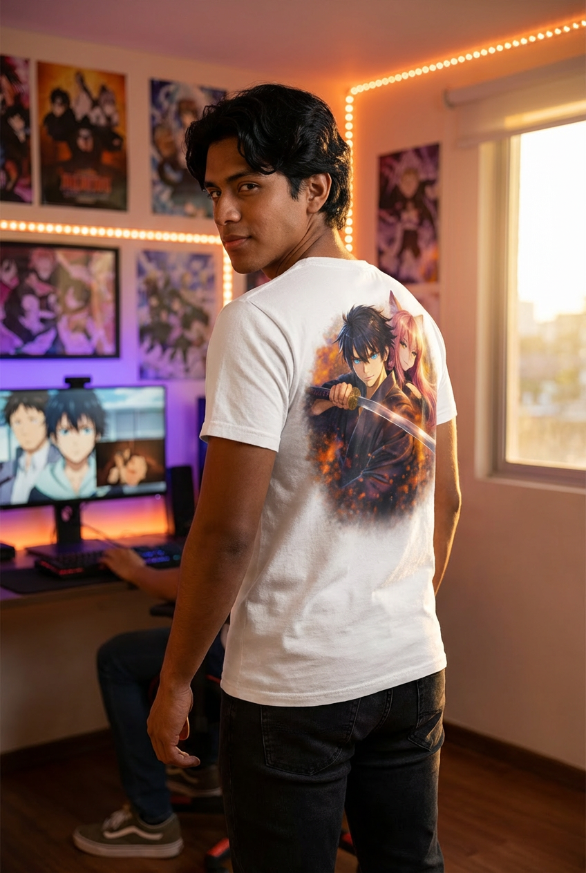 Camiseta de anime para hombre – HeyInterests