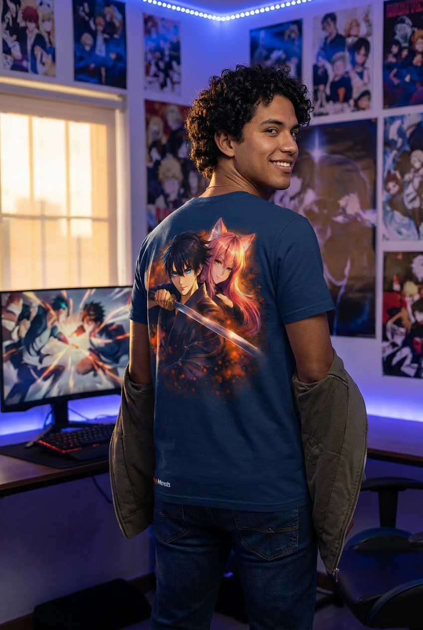Camiseta de anime para hombre – HeyInterests