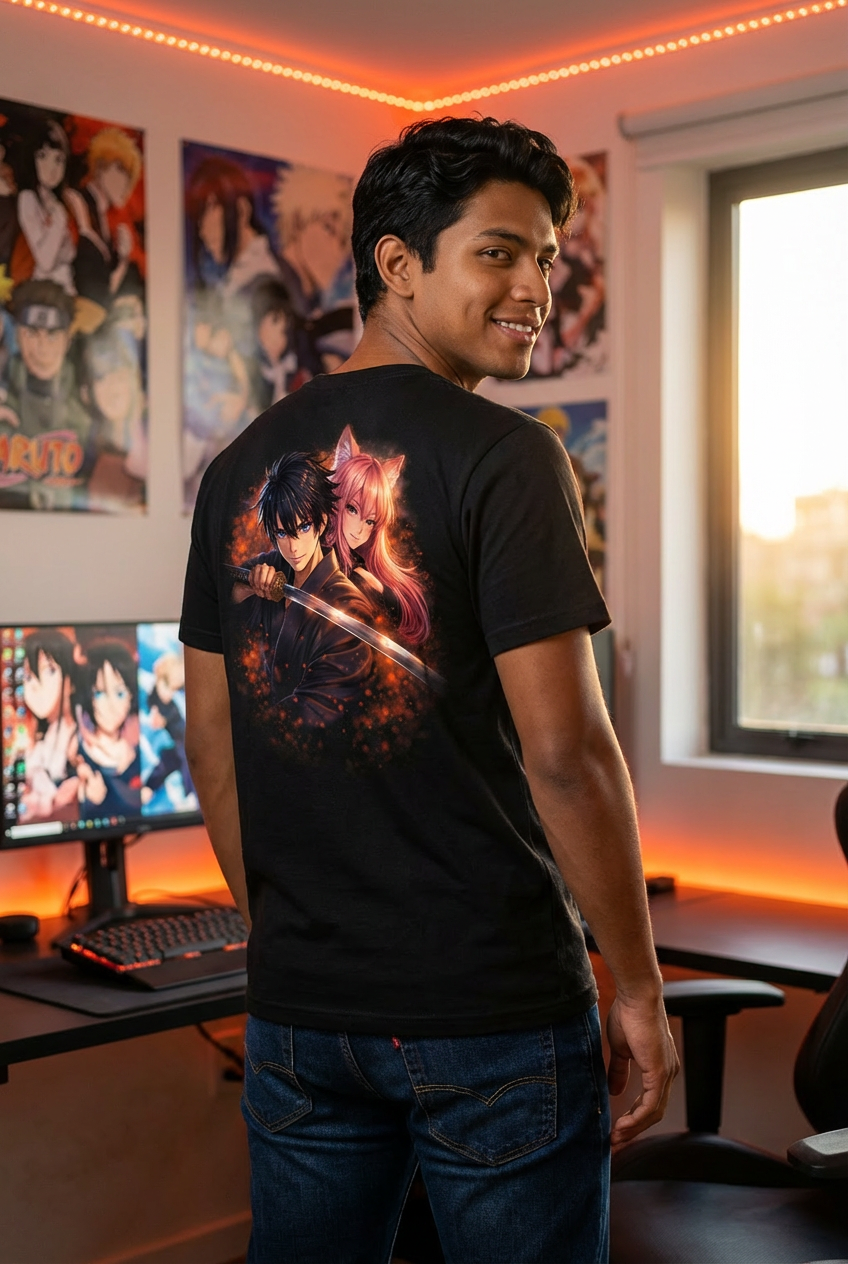 Camiseta de anime para hombre – HeyInterests