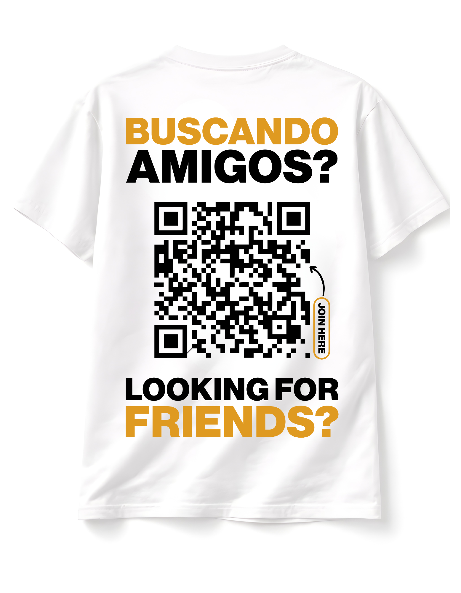 Camiseta QR Clásica Mujer - HeyInterests