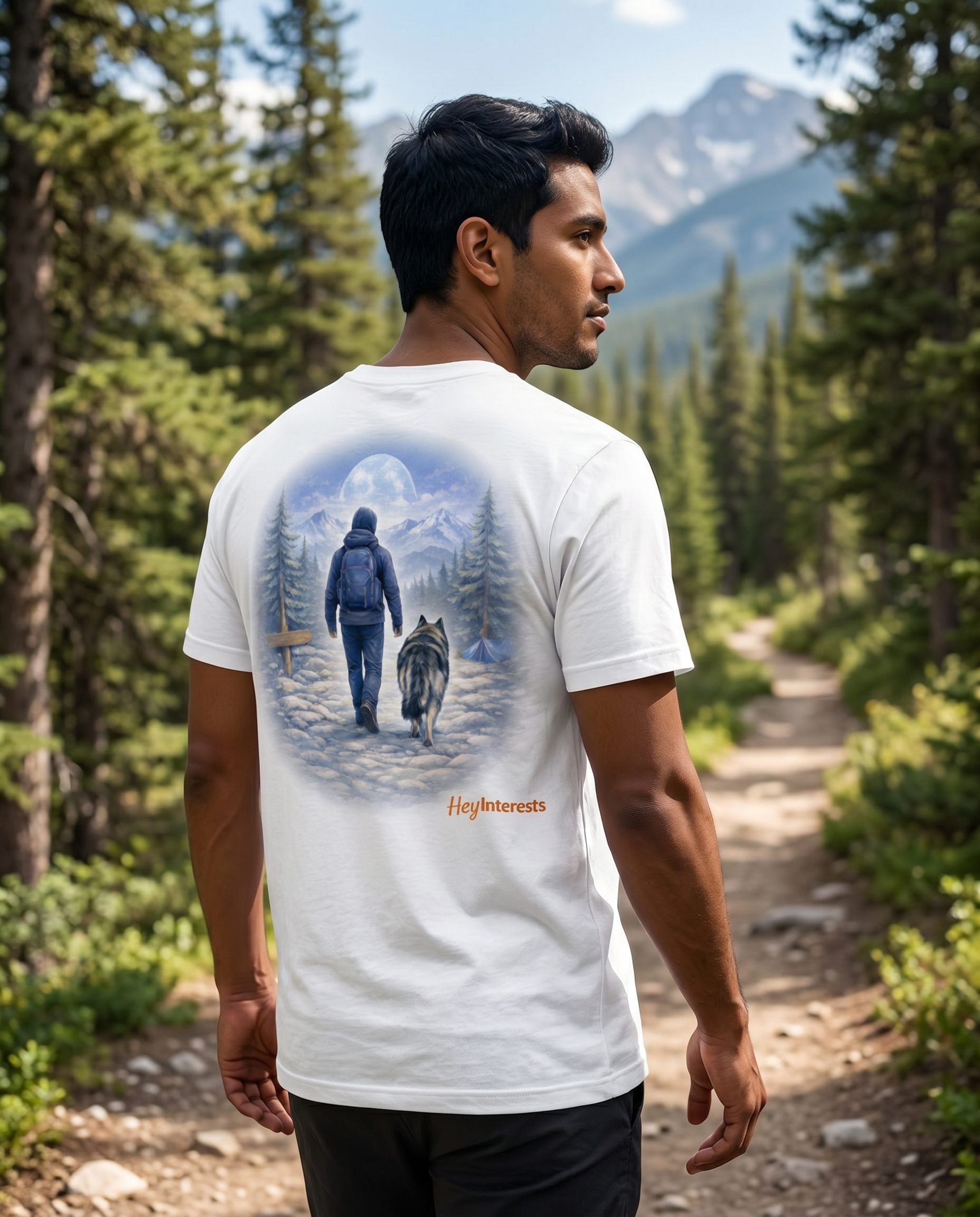 Hiking T-Shirt Men – HeyInterests