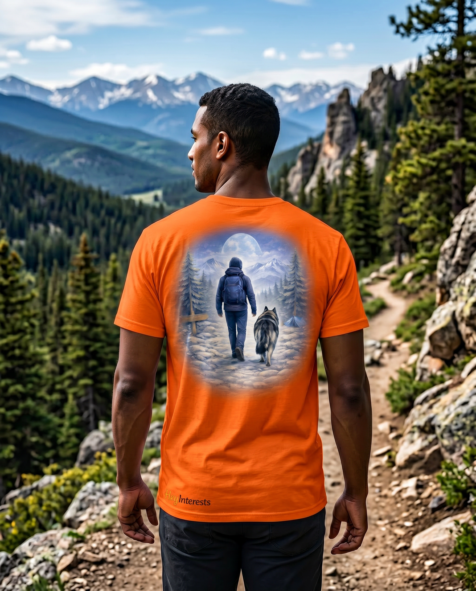 Hiking T-Shirt Men – HeyInterests