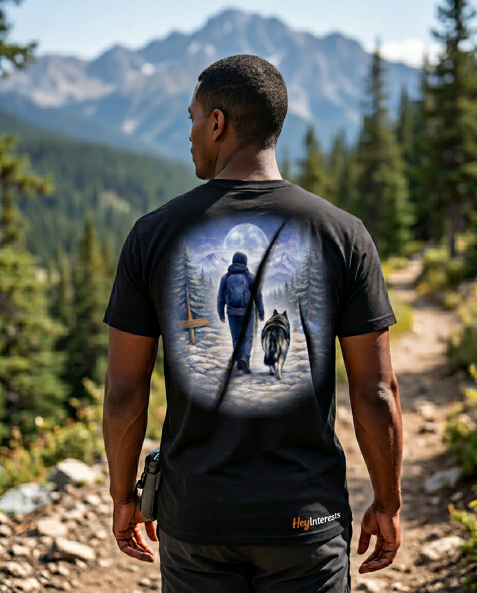 Hiking T-Shirt Men – HeyInterests