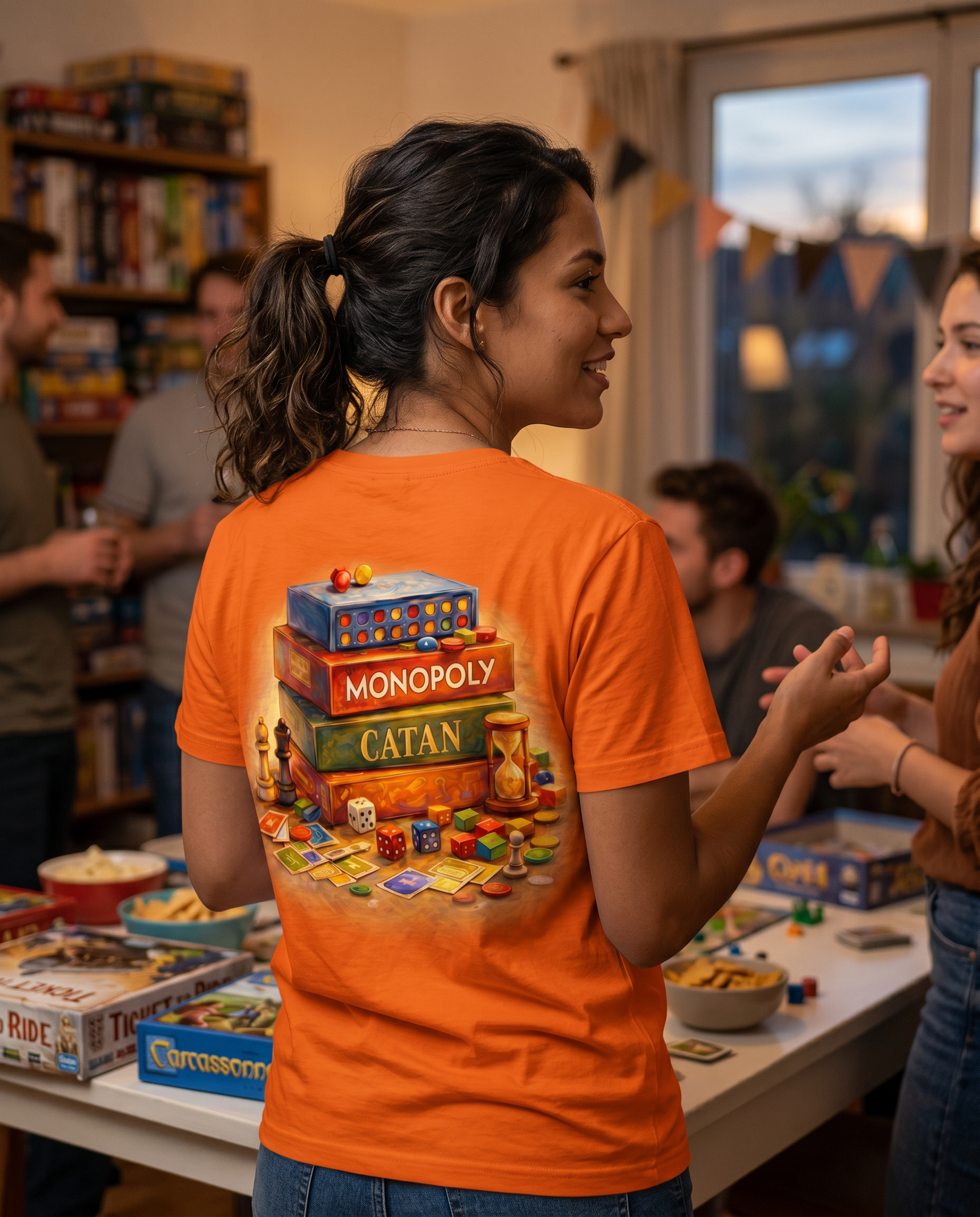 Camiseta de juegos de mesa para mujer – HeyInterests