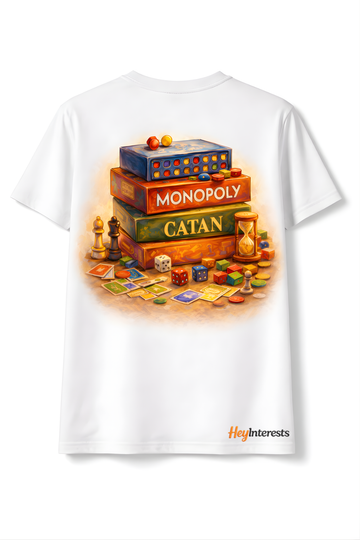 Board Games T-Shirt Men – HeyInterests