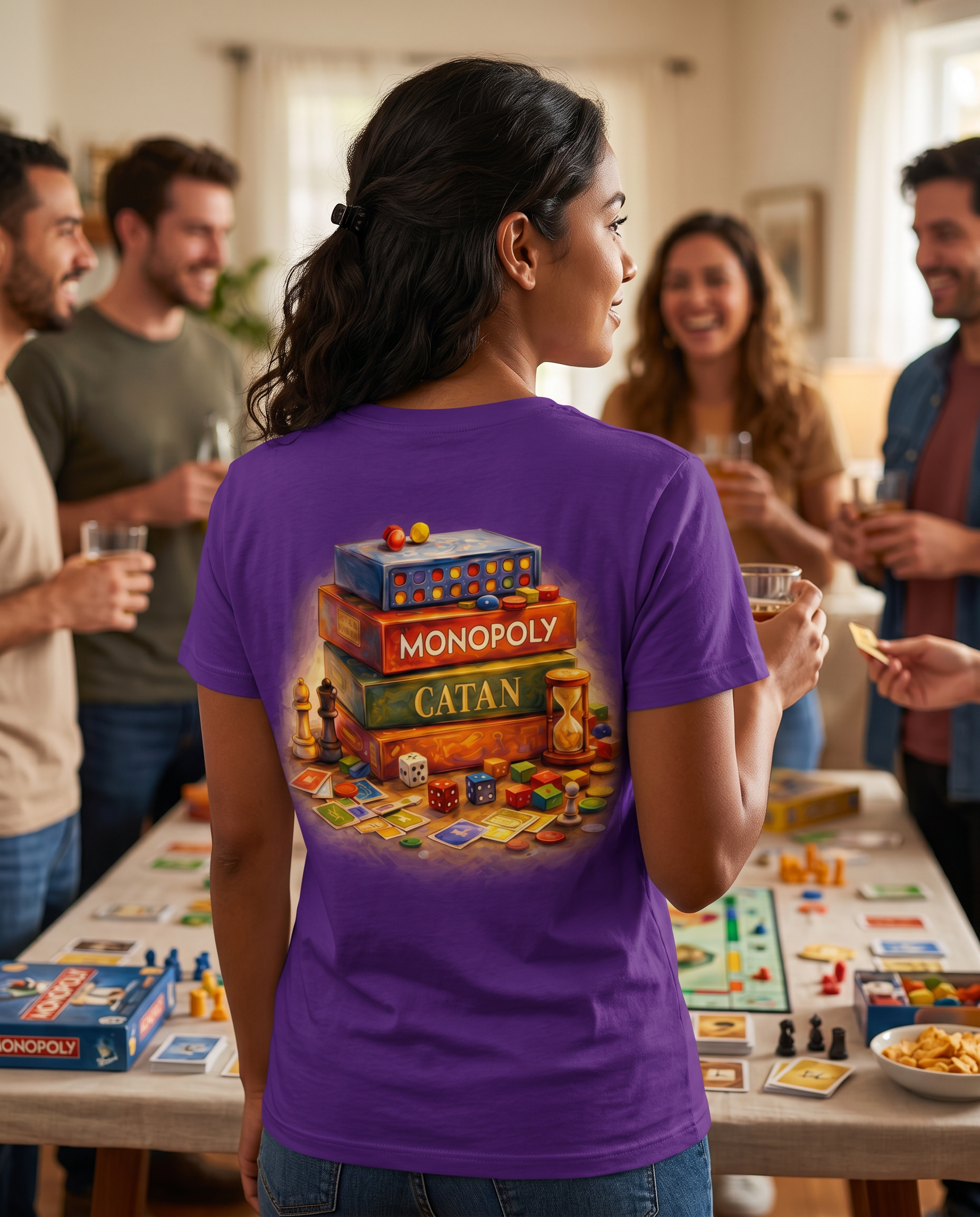 Camiseta de juegos de mesa para mujer – HeyInterests