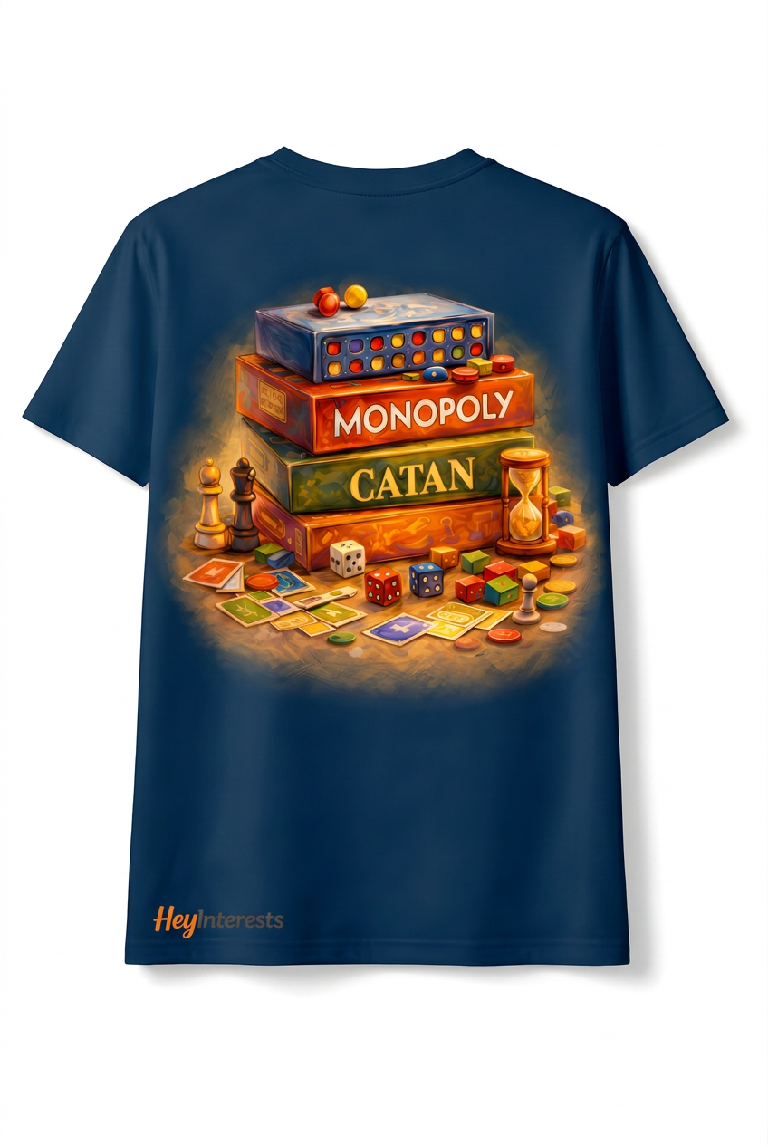 Camiseta de juegos de mesa para mujer – HeyInterests