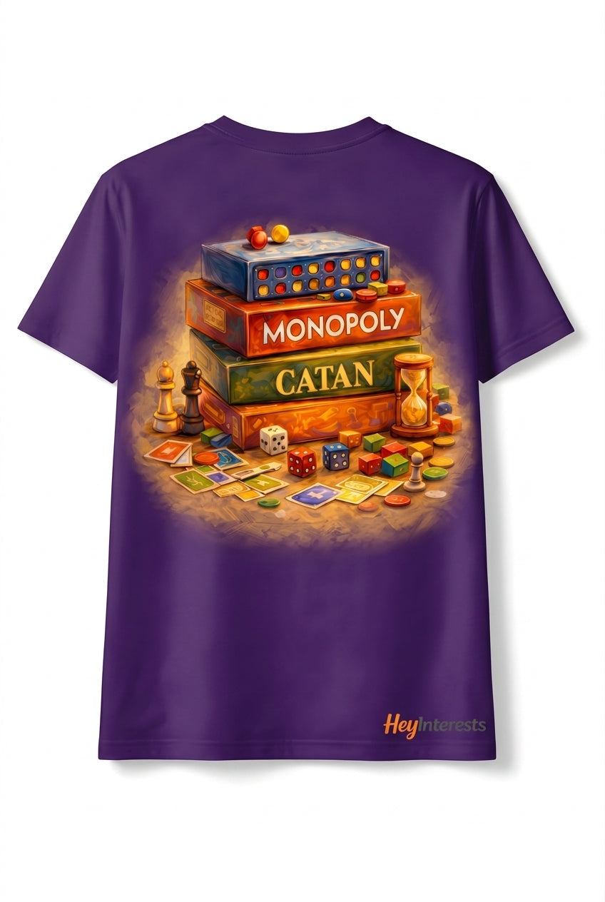 Board Games T-Shirt Men – HeyInterests