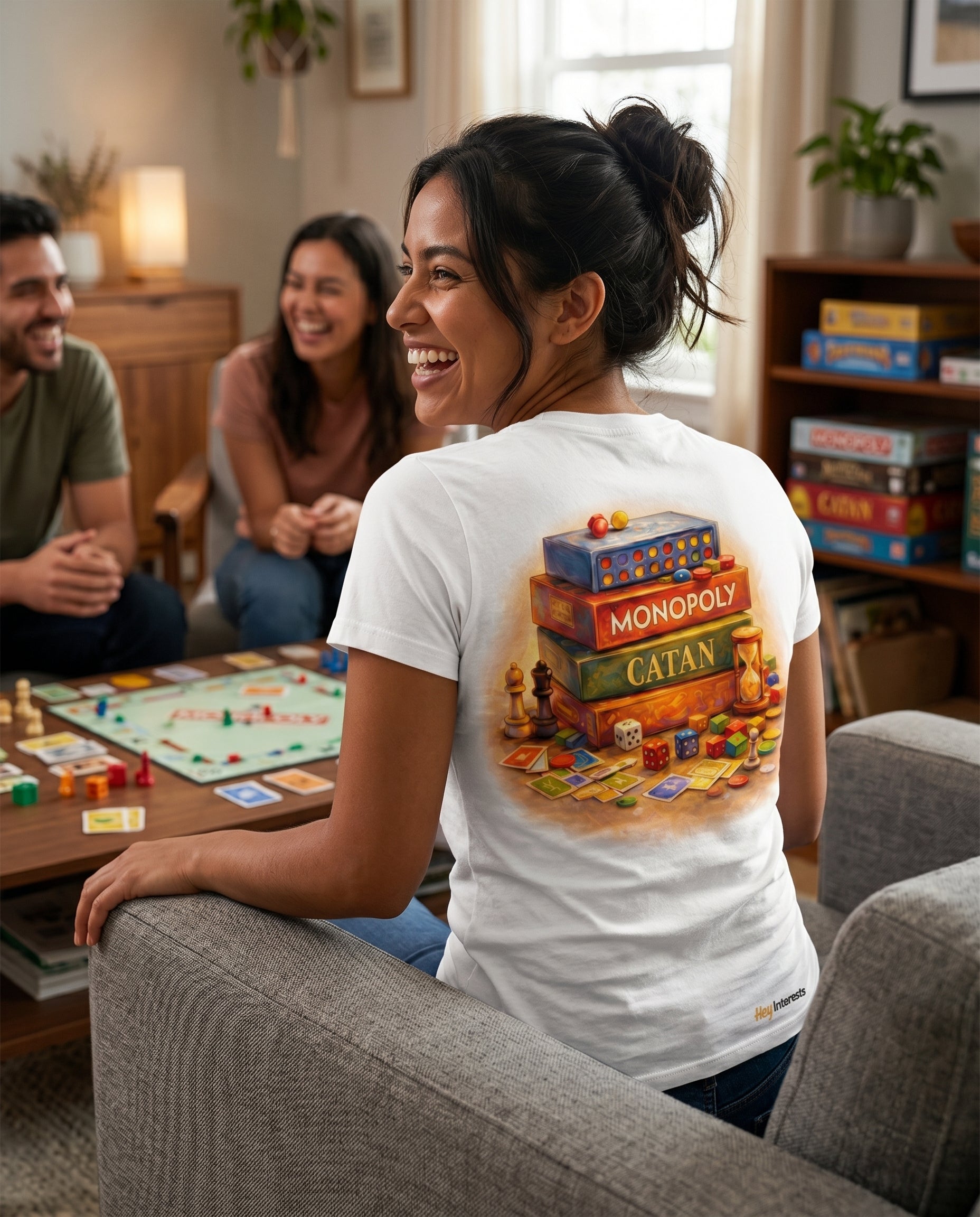 Camiseta de juegos de mesa para mujer – HeyInterests