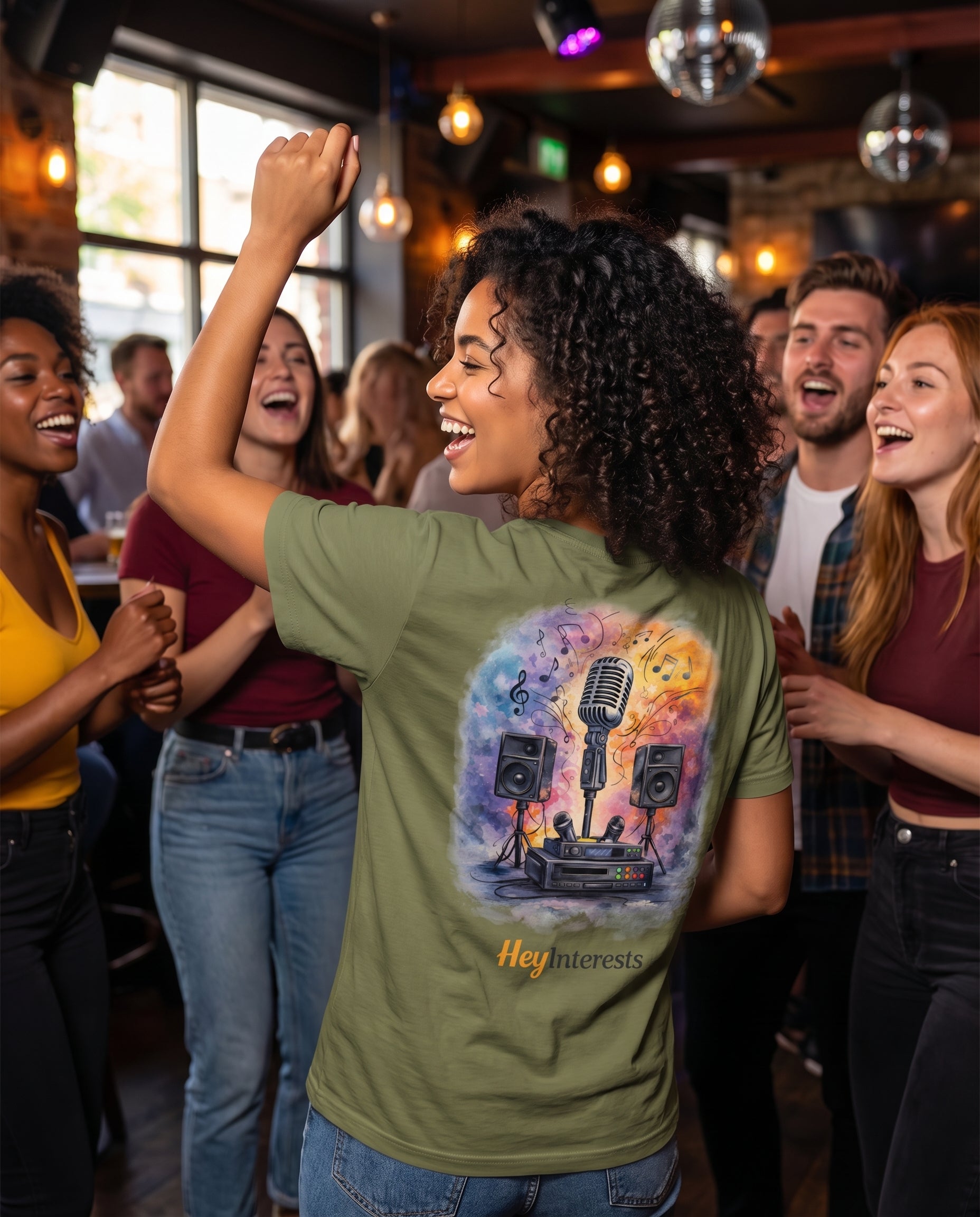 Camiseta de Karaoke para Mujer – HeyInterests