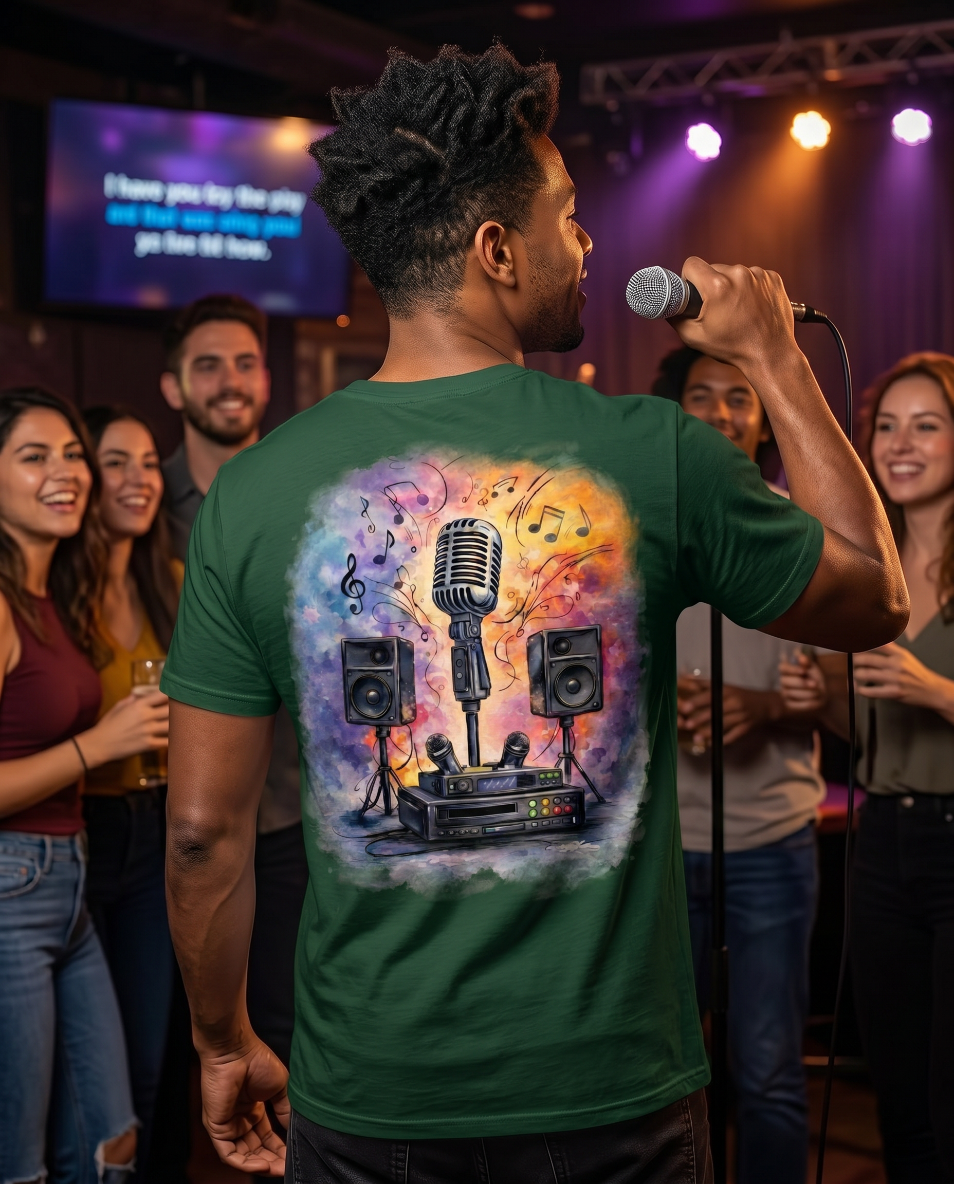Camiseta Karaoke para Hombre – HeyInterests