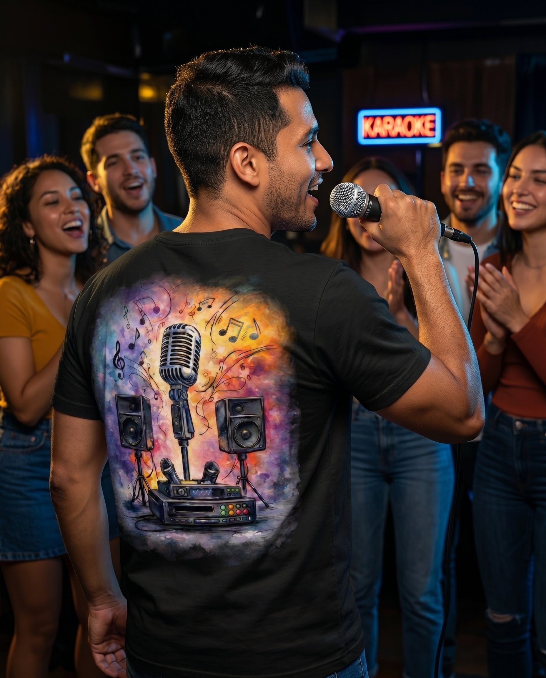 Camiseta Karaoke para Hombre – HeyInterests