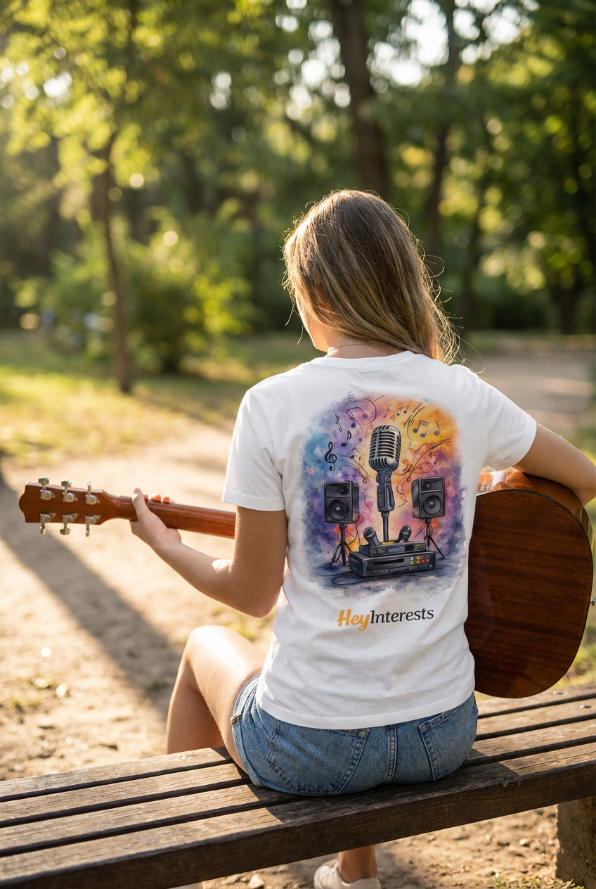 Camiseta de Karaoke para Mujer – HeyInterests