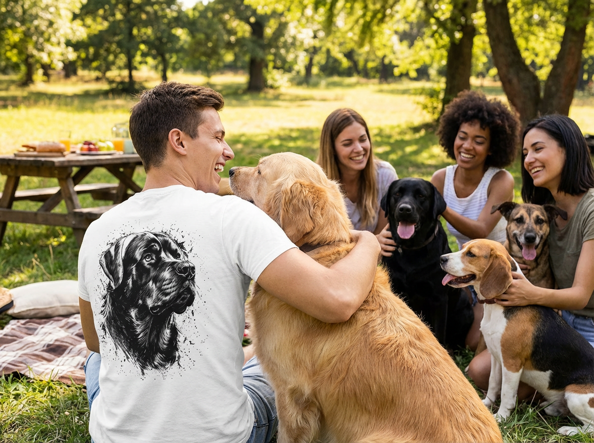Pets T-Shirt Men – HeyInterests