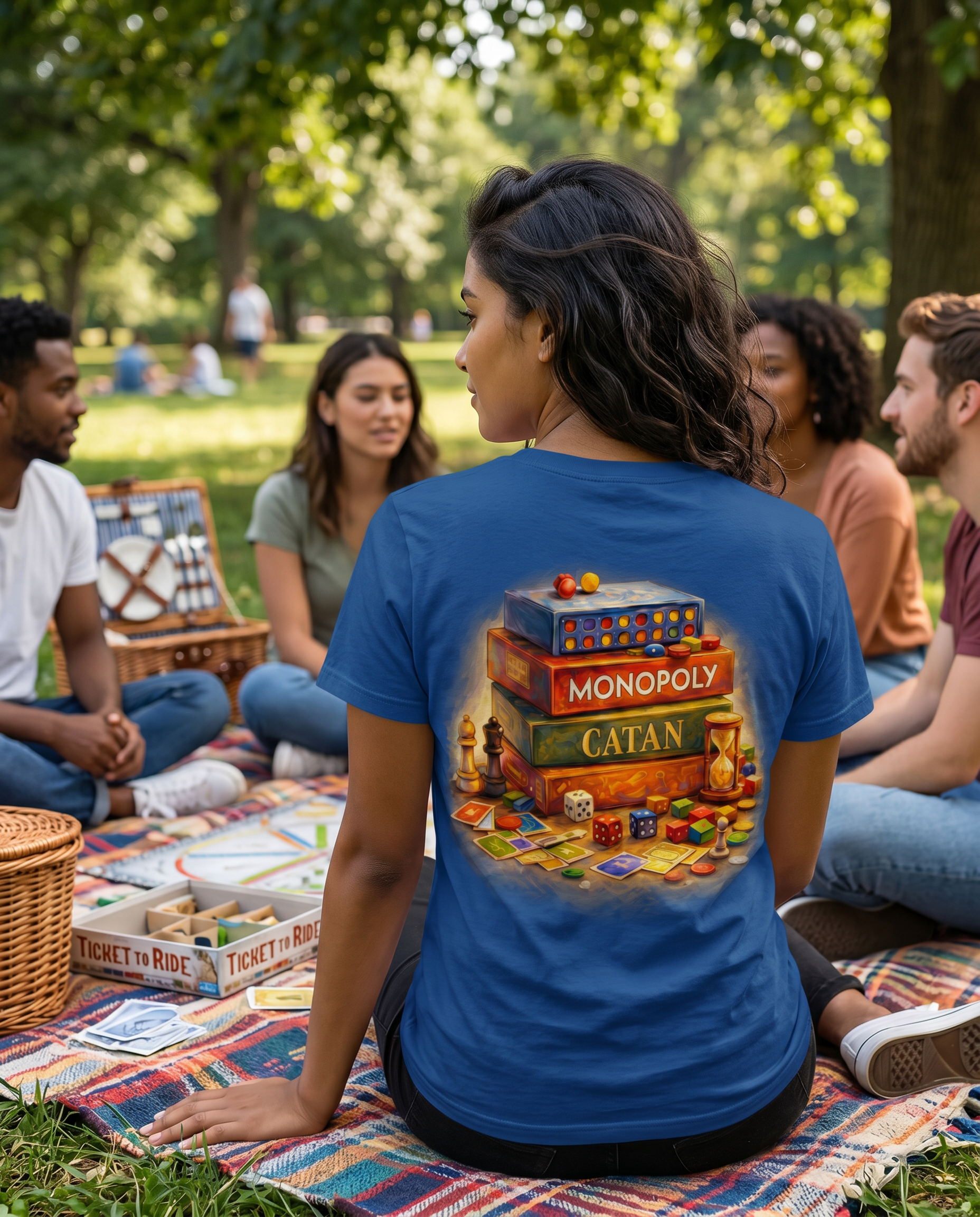 Camiseta de juegos de mesa para mujer – HeyInterests