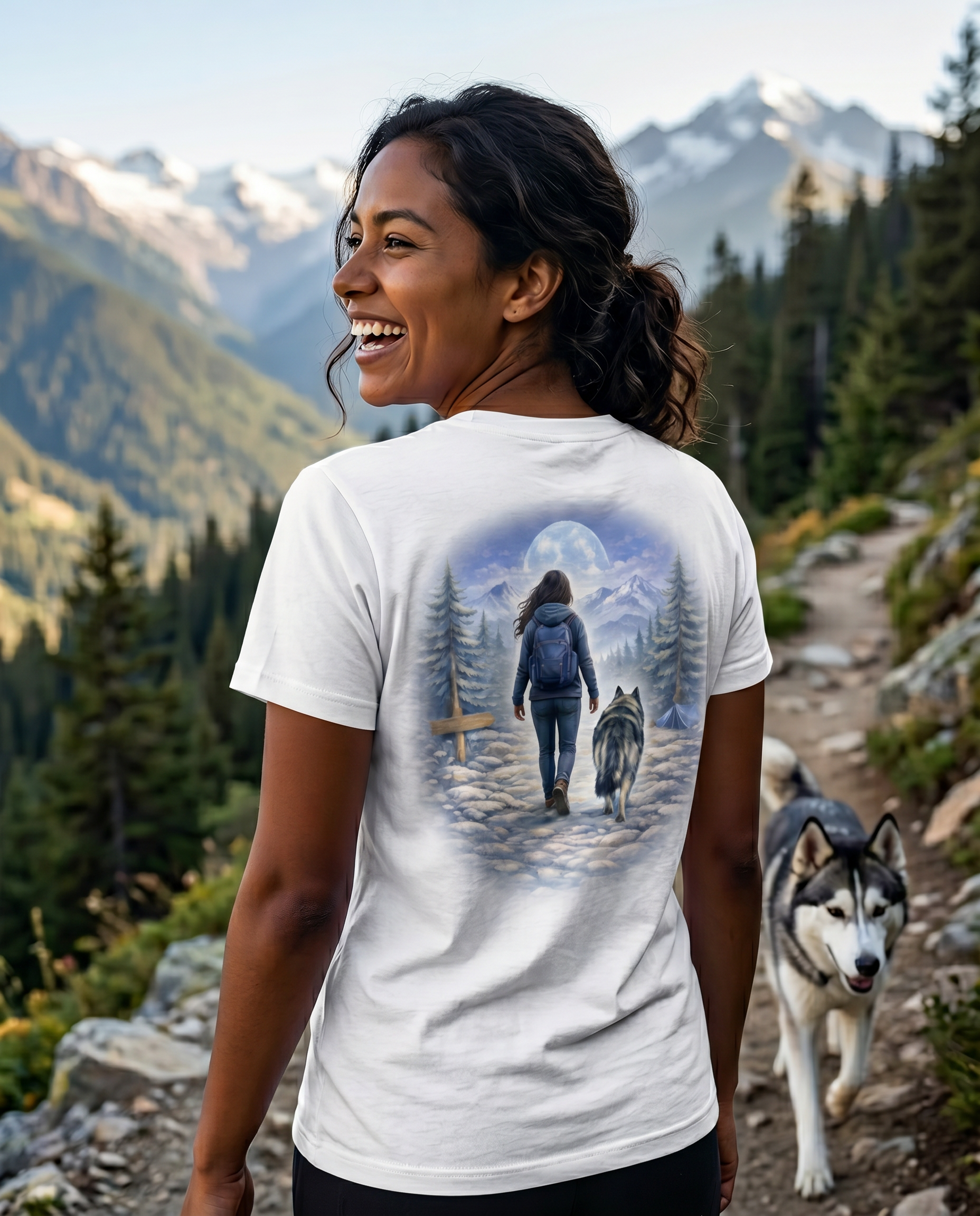 Camiseta de senderismo para mujer – HeyInterests