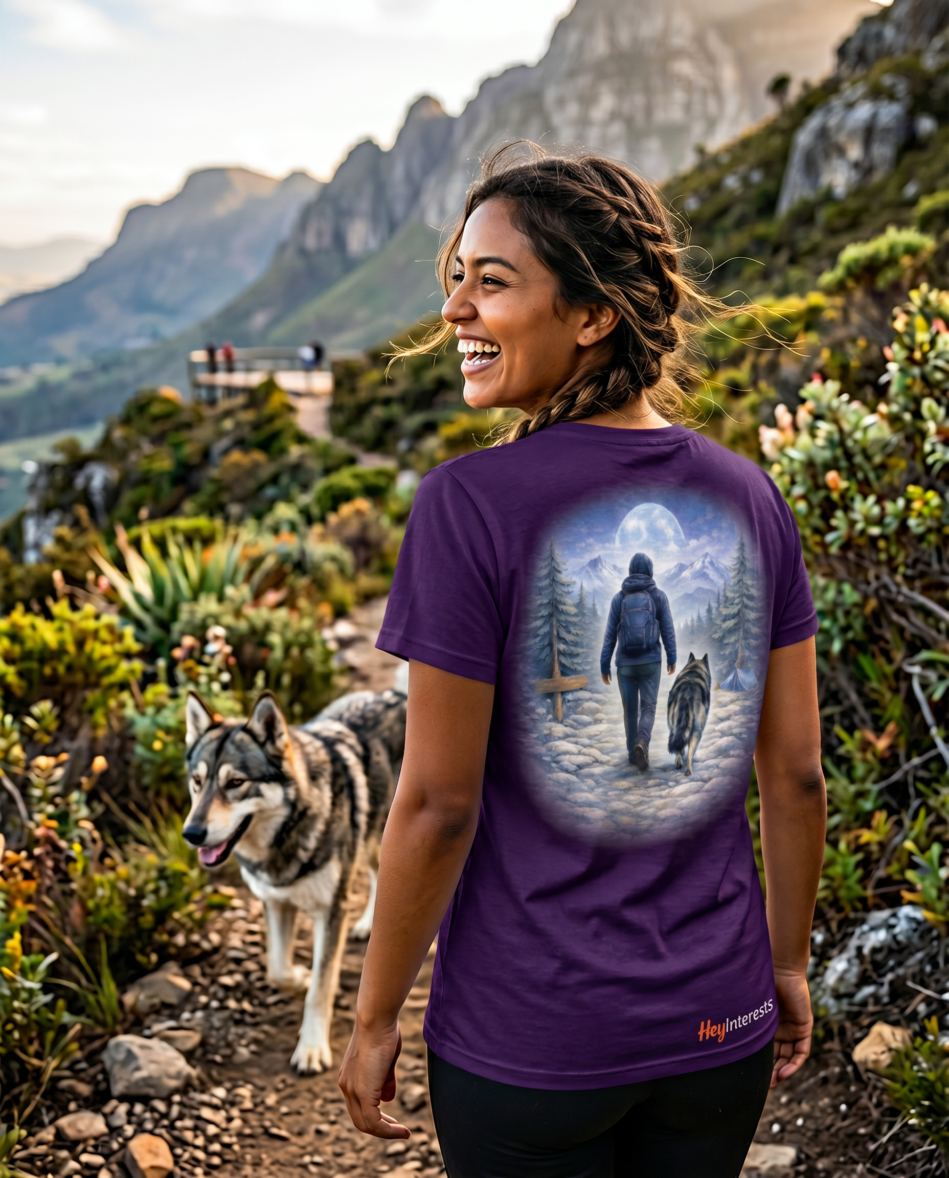 Camiseta de senderismo para mujer – HeyInterests