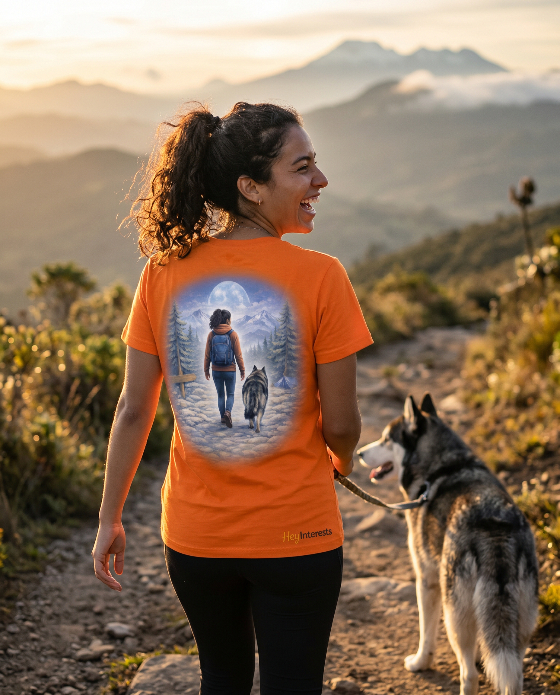Camiseta de senderismo para mujer – HeyInterests
