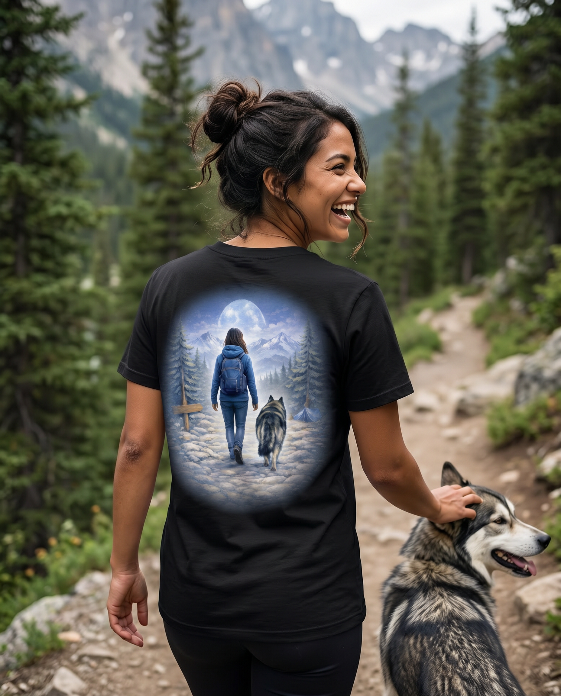 Camiseta de senderismo para mujer – HeyInterests