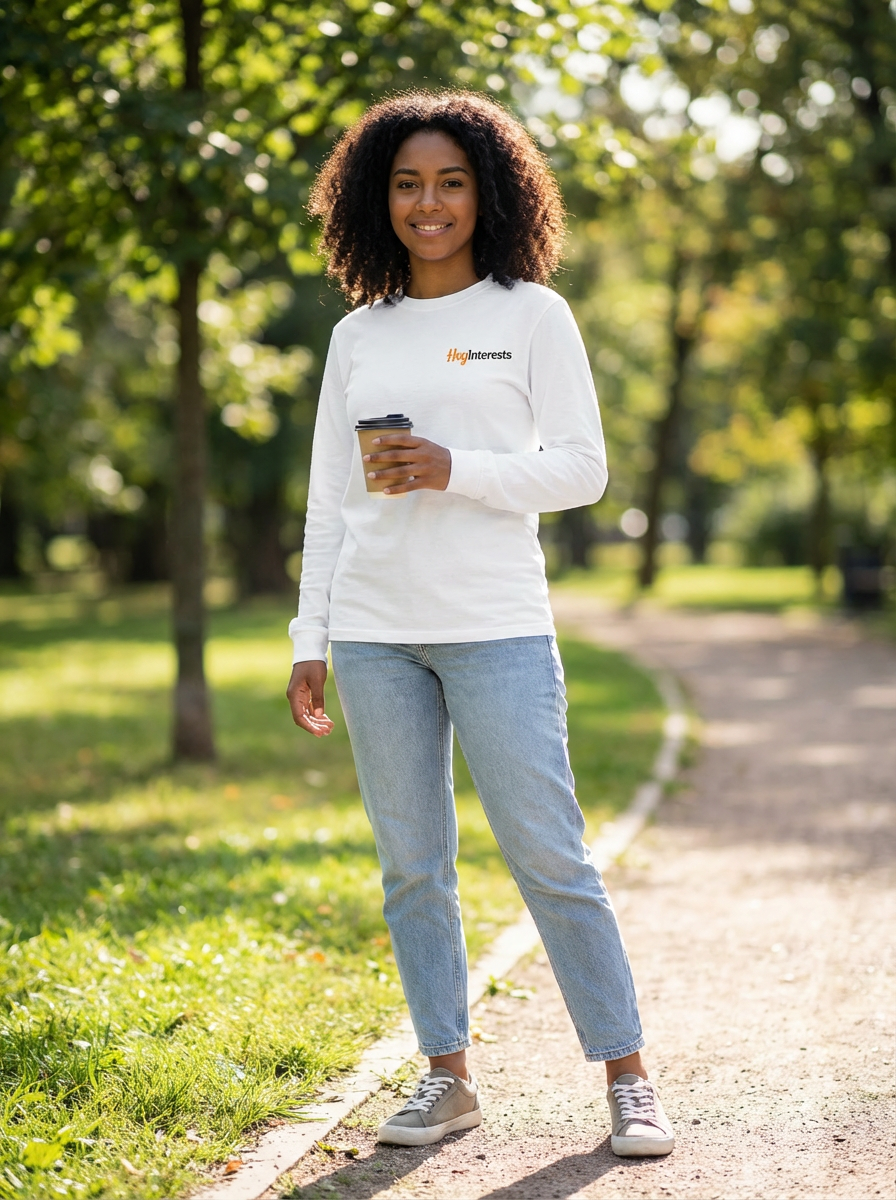 Classic QR Long Sleeve Shirt Women - HeyInterests