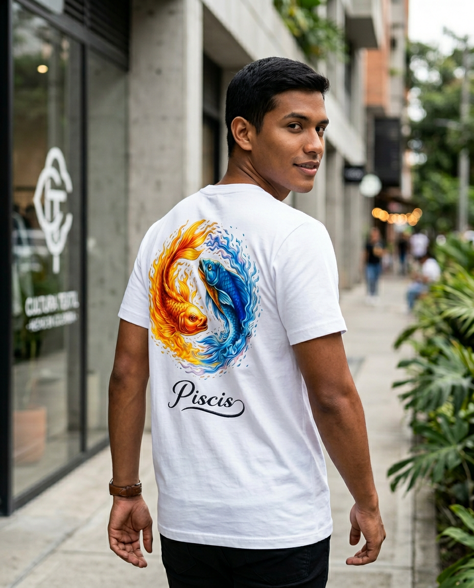 Camiseta para hombre Piscis – HeyInterests