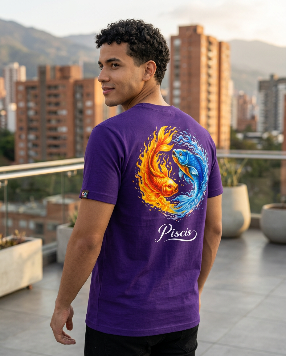 Camiseta para hombre Piscis – HeyInterests