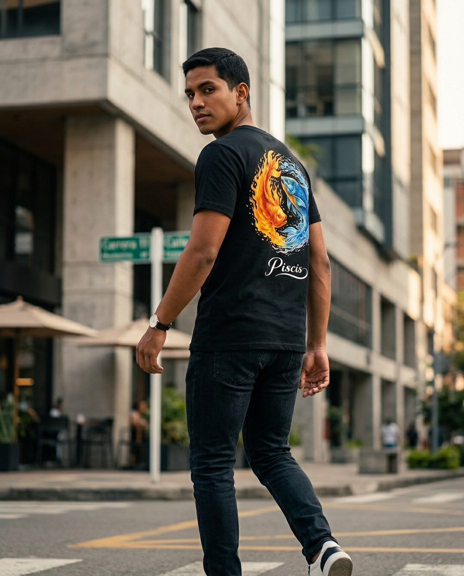 Camiseta para hombre Piscis – HeyInterests