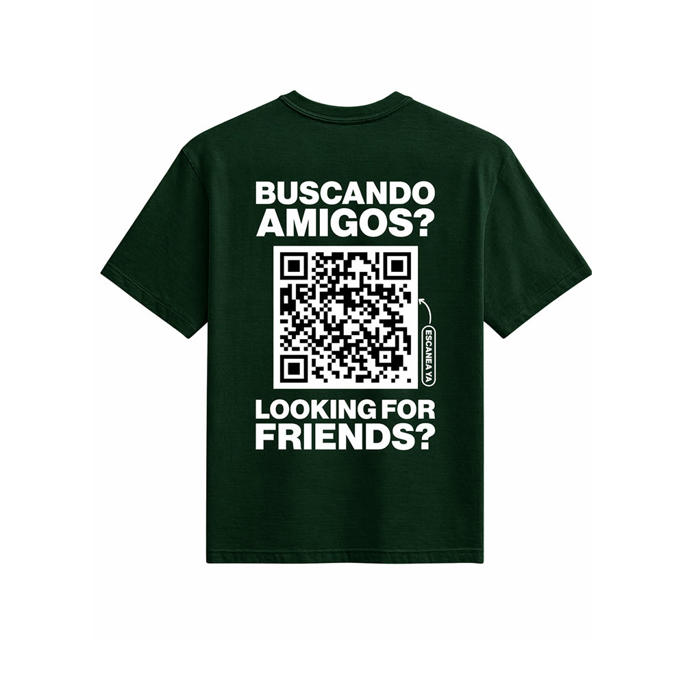 Camiseta QR Clásica Hombre - HeyInterests