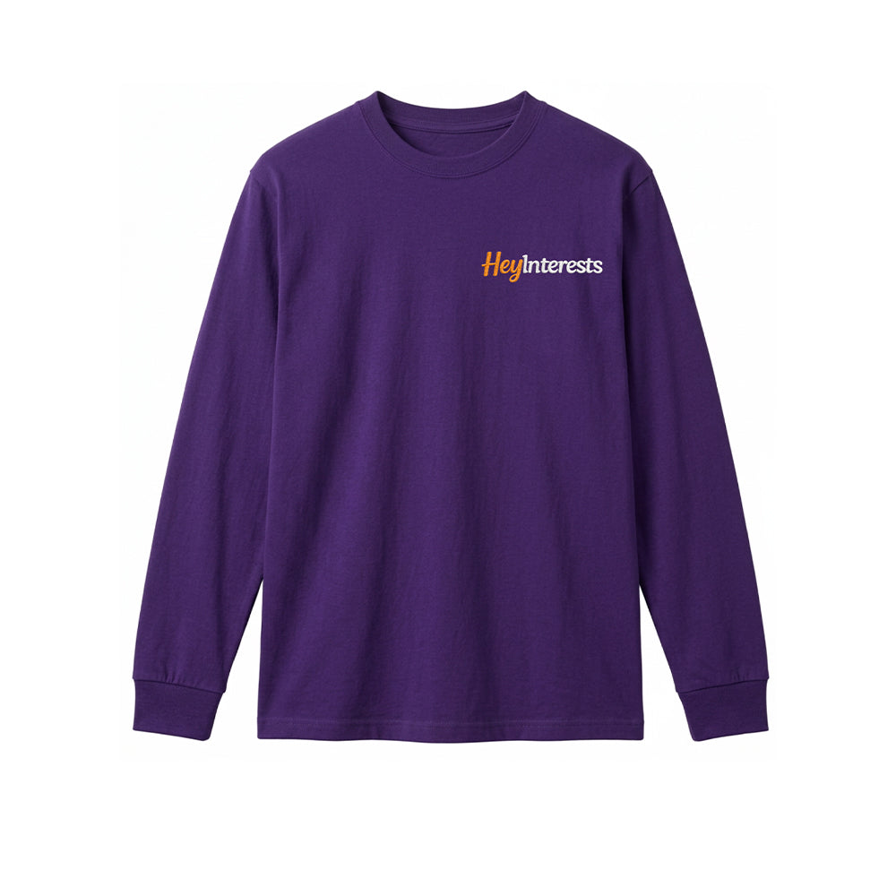 Customizable Long Sleeve Shirt Unisex - HeyInterests
